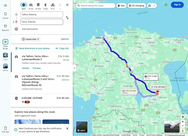 Step-by-step guide: planning a multi-stop route in Google Maps and sharing it