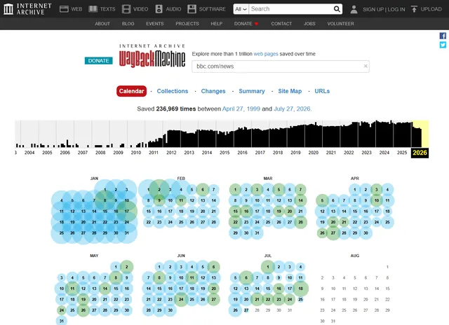 Step-by-step guide: recovering a deleted web page with the Wayback Machine
